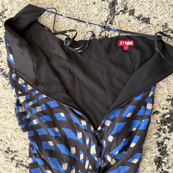 STAUD Cubism Print Maxi Dress - Picture 9 of 9